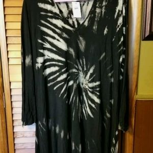 LOLO By Mew Dimentions Tye DyeTop Dress Sz 1 Sz
